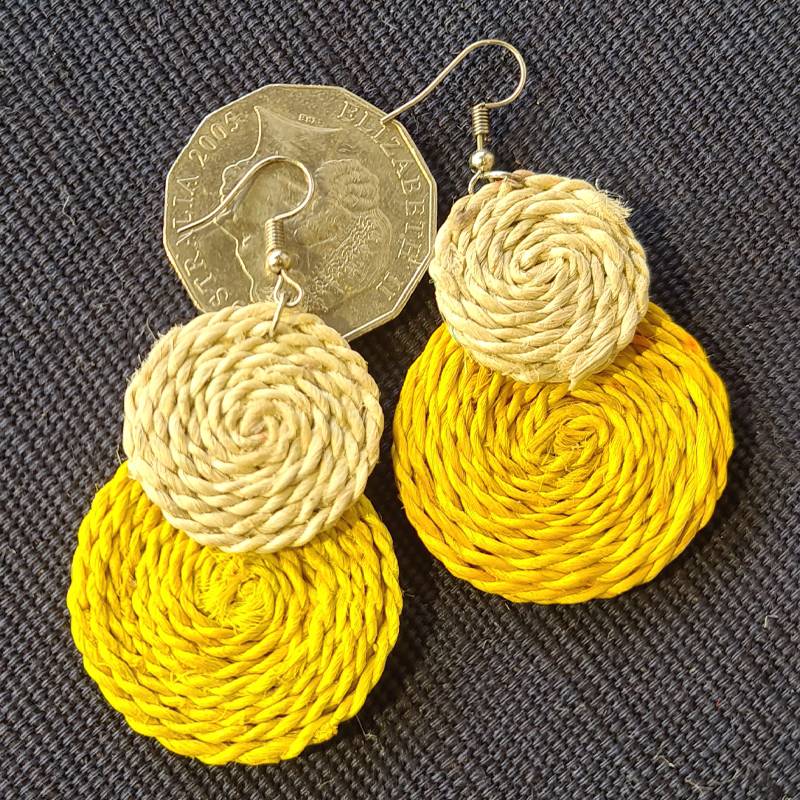 Ear Ring Coin BRNN - YLWN